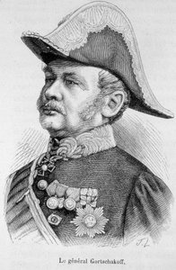 Portrait of General Gortschakoff by Unknown artist