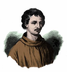 Portrait of Giordano Bruno (1548-1600)