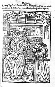 Portrait of Giovanni Pico della Mirandola