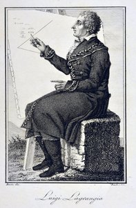 Portrait of Joseph Louis, Earl of Lagrange, French Mathematician by Unknown artist