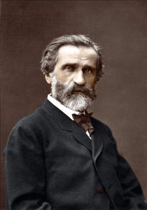 Portrait of Giuseppe Verdi (1813-1901), Italian composer by Unknown artist