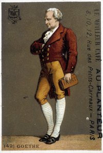 Portrait of Goethe