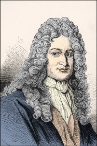 Portrait of Gottfried Wilhelm Leibniz, German Philosopher