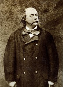 Portrait of Gustave Flaubert (1821-1880), French writer.