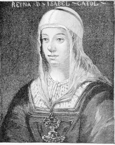 Portrait of Isabella I the Catholic (1451 - 1504), Queen of Castile.