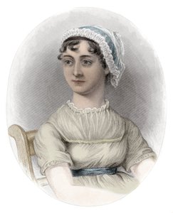 Portrait of Jane Austen (1775-1817) - Portrait of the English writer Jane Austen (1775-1817)