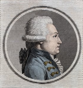 Portrait of Jean-Xavier Office of Pusy (1750-1806), military engineer and French politician.