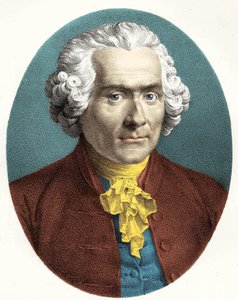 Portrait of Jean Jacques Rousseau