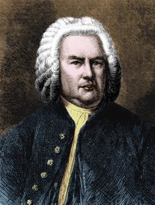 Portrait of Johann Sebastian Bach by Unknown artist