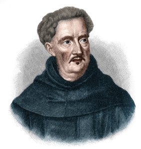 Portrait of Johann Ulrich Megerle, known as Abraham a Sancta Clara (1607-1680). Popular preacher of Austrian Baroque.