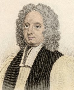 Portrait of John Potter, English ecclesiastic and archaic of Canterbury. 19th century engraving. by Unknown artist