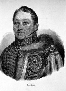 Portrait of Joseph Radetzky, Count von Radetz by Unknown artist