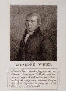 Portrait of Joseph Weigl