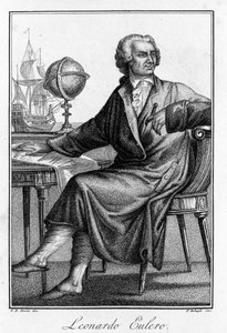 Portrait of Leonhard Euler, Swiss mathematician by Unknown artist