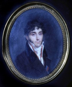 Portrait of Louis Mathieu, Count of Molé (1781 - 1855), medallion