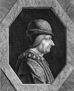 Portrait of Louis XI (1423 - 1483), King of France