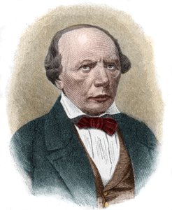 Portrait of Ludwig Uhland, German romantic poet