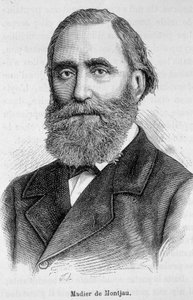 Portrait of Madier de Montjau, French Parliamentarian of the 19th Century by Unknown artist