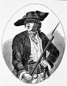 Portrait of Mandrin - engraving