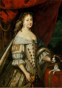 Portrait of Maria Giovanna Battista di Savoia Nemours (Marie Jeanne Baptiste de Savoie-Nemours) (1644-1724), wife of Carlo Emanuele II