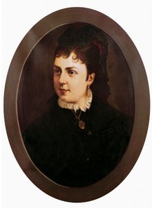 Portrait of Maria de Las Mercedes, wife of Alfonso XII and Queen of Spain by Unknown artist