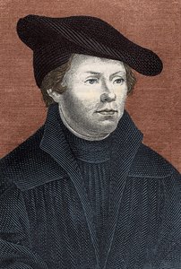 Portrait of Martin Luther, German religious reformer
