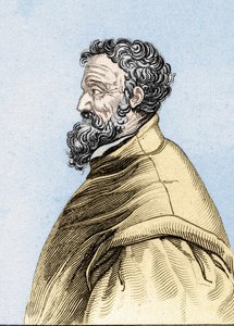 Portrait of Michelangelo Buonarroti dit Michelangelo by Unknown artist