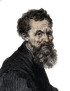Portrait of Michelangelo Buonarroti by Unknown artist
