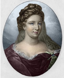 Portrait of Mrs. Antoinette Deshoulières (1634-1694)