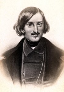 Portrait of Nicolai Vasilyevich, known in French as Nicolas Gogol (1809 - 1852), Russian writer. Engraving, 19th century by Unknown artist