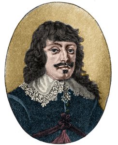 Portrait of Paul Fleming, German poet (1609-1640)