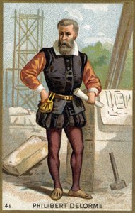 Portrait of Philibert Delorme, French architect, designer and theorist