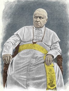 Portrait of Pius IX, 253rd Pope by Unknown artist