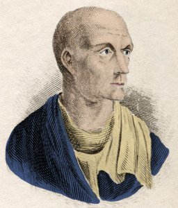 Portrait of Publius Cornelius Scipio Africanus, a Roman Statesman