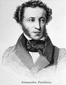 Portrait of Pushkin (1799 - 1837)