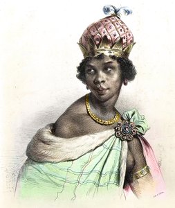 Portrait of Queen Anna Nzinga or Ana de Sousa Nzinga Mbande by Unknown artist