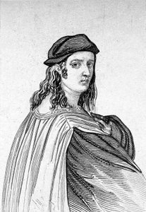 Portrait of Raphael (Raffaello Sanzio 1483 - 1520), Italian painter by Unknown artist