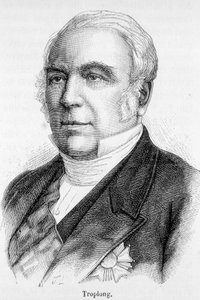 Portrait of Raymond Theodore Troplong, President of the Senate during the Second Empire (1852-1869)