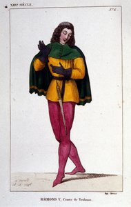 Portrait of Raymond V, Count of Toulouse (approximately 1134 - 1194) by Unknown artist