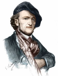 Portrait of Richard Wagner (1813-1883), German composer and playwright