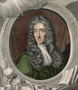 Portrait of Robert Boyle (1627 - 1691), Irish physicist and chemist by Unknown artist