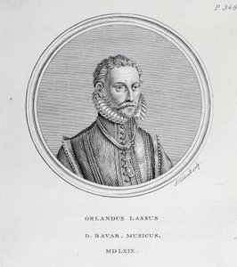 Portrait of Roland de Lassus (Orlando di Lasso) by Unknown artist