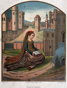 Portrait of Saint Beard - from a 15th century document