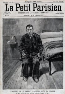 Portrait of Sante Caserio, Assassin of Sadi Carnot, in Prison by Unknown artist