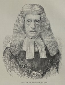Portrait of Sir Frederick Pollock by Unknown artist