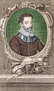 Portrait of Sir Francis Drake (1540-1596), English navigator by Unknown artist