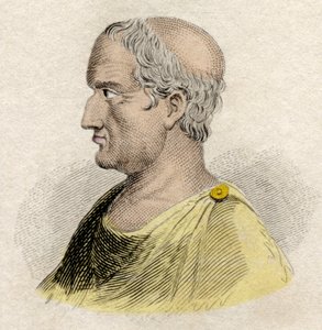 Portrait of Solon, legislator and poet of Athens (ca. 640-ca. 588 BC)