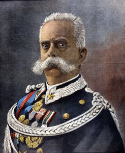 Portrait of Umberto 1st King of Italy (Humbert I)