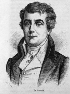 Portrait of Viscount Louis De Bonald (1754 - 1840)