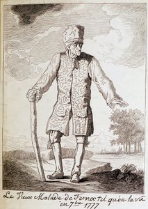 Portrait of Voltaire (1694-1778), French writer and philosopher, elderly
